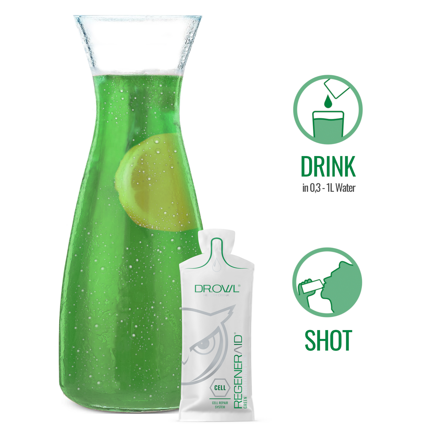 Testpaket Regeneraid® + Tritan Bottle