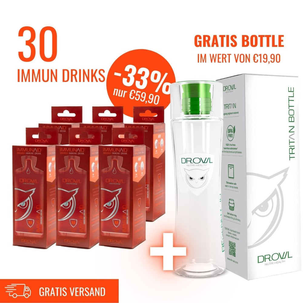 Testpaket Immunaid® + Tritan Bottle